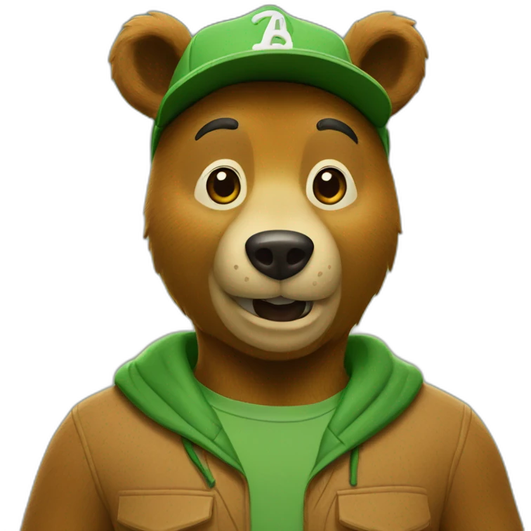 yogi bear emoji