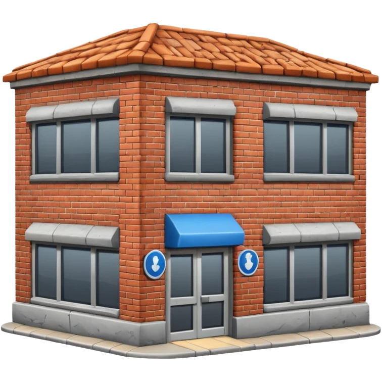 pick-up point building emoji