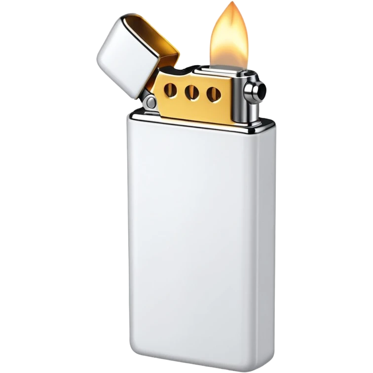 white lighter emoji
