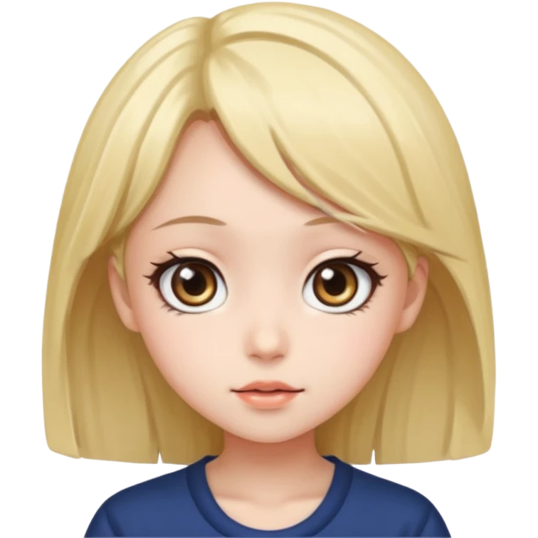 Аниме девочка emoji