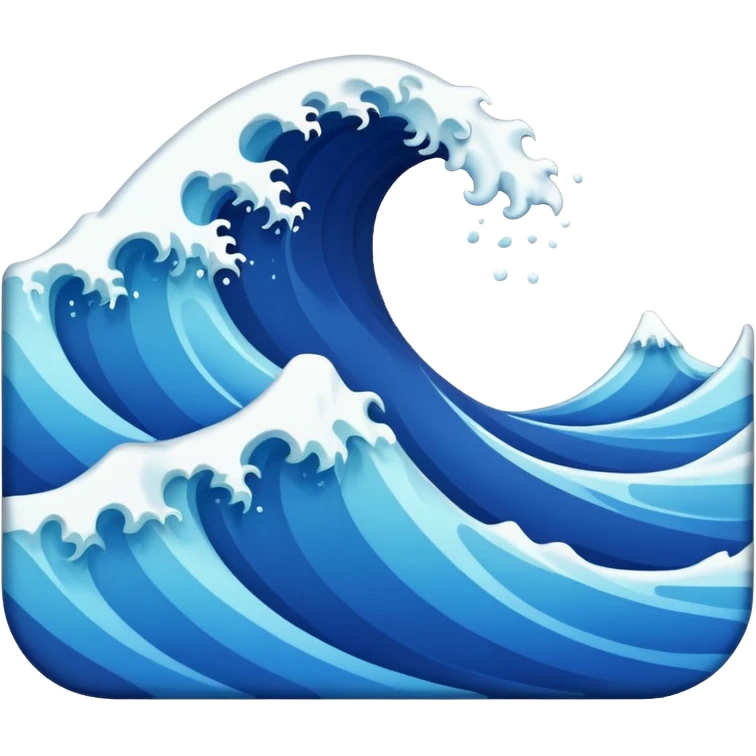 wave emoji