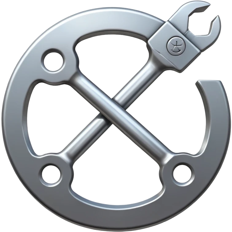 spanner in circle logo emoji