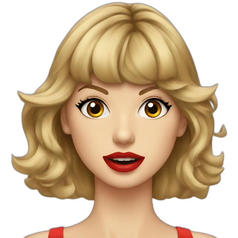 taylor-swift-mouth-bbc emoji