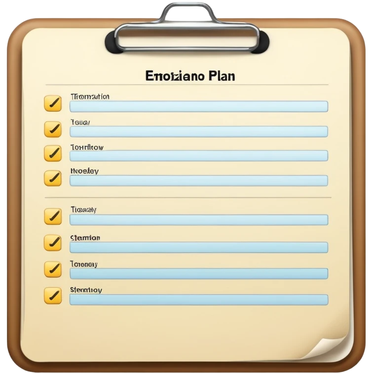 Plan emoji