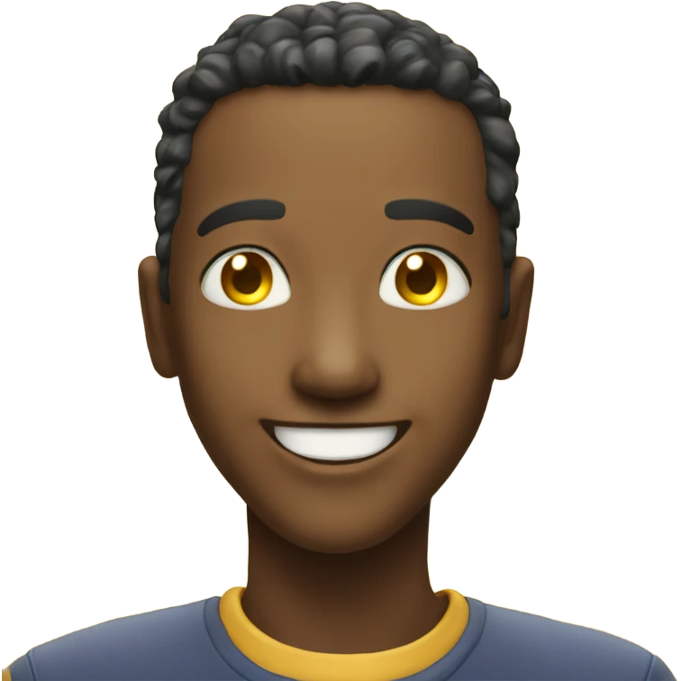 Shining star smiling emoji