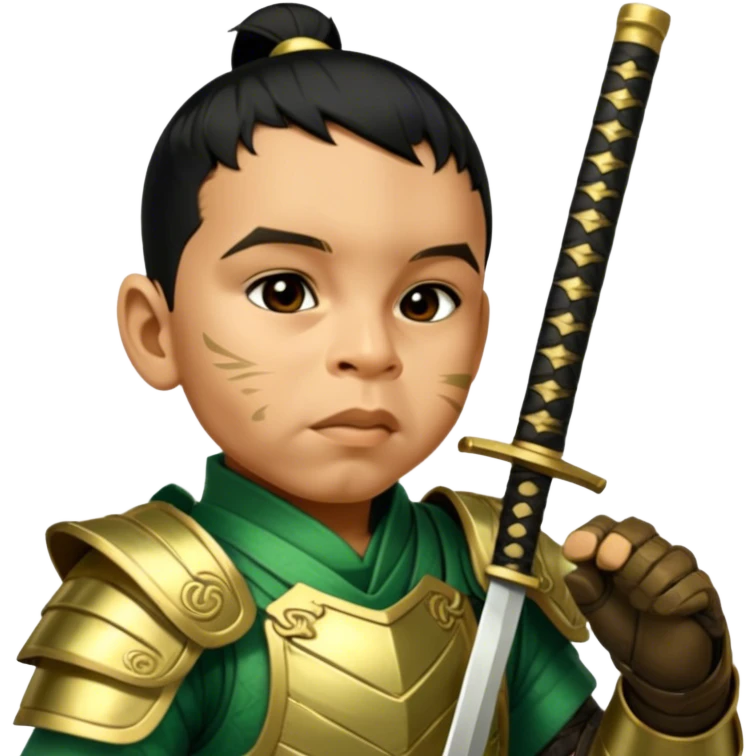 Emerald Samurai emoji
