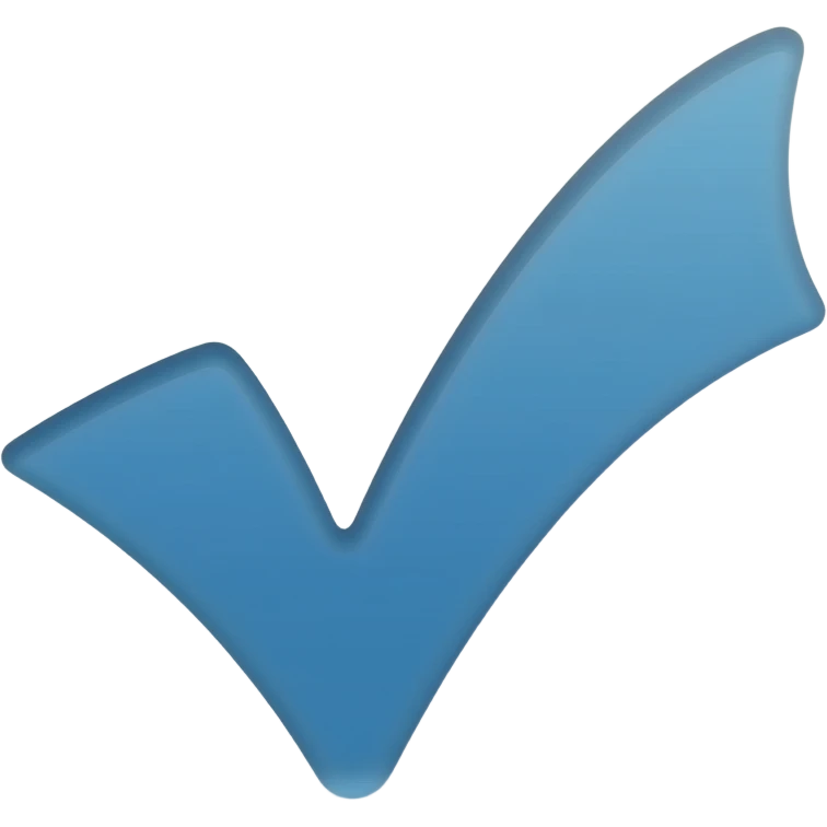 reate a blue tik emoji
