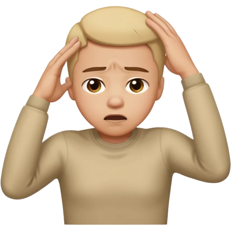 Someone trying to poke a butt but getting denied emoji