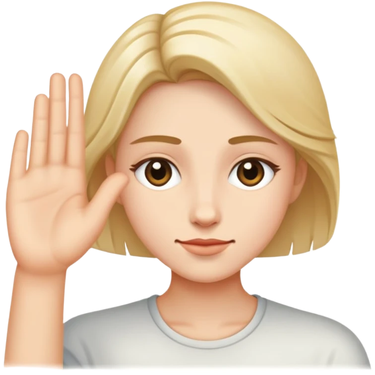 Jul hand emoji