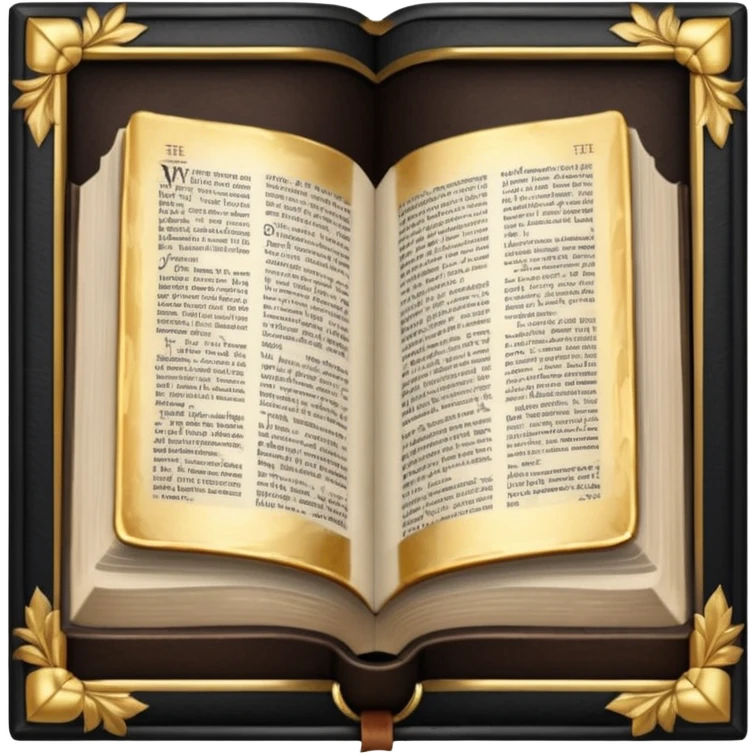 open Bible emoji