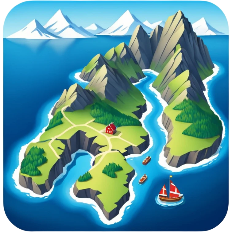 norway map emoji