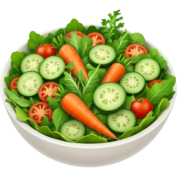 bowl of salad emoji