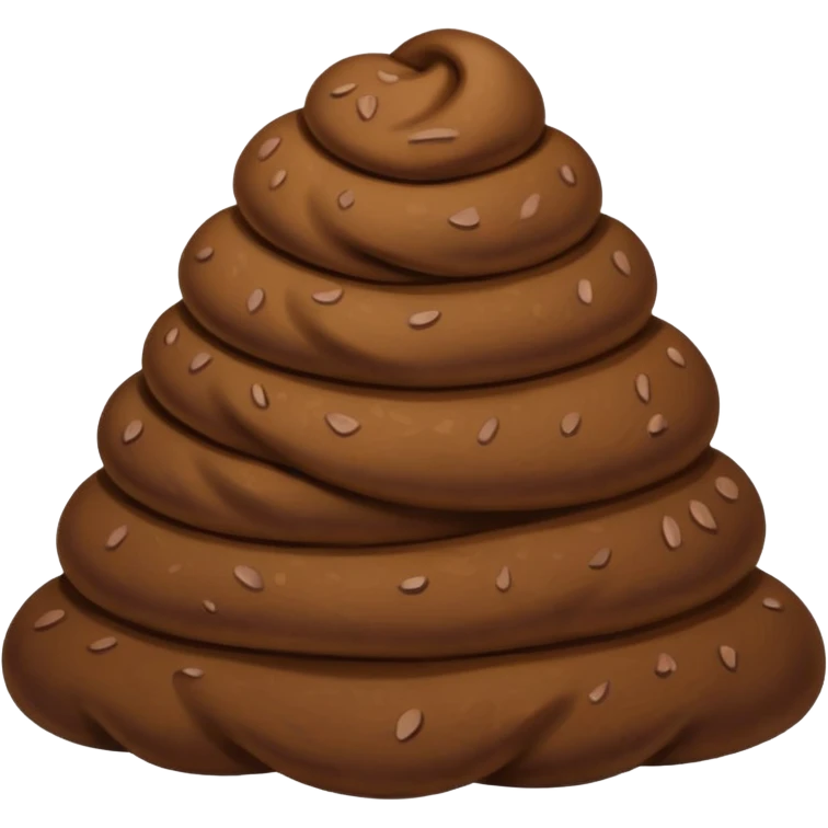Disgusting poop emoji | AI Emoji Generator