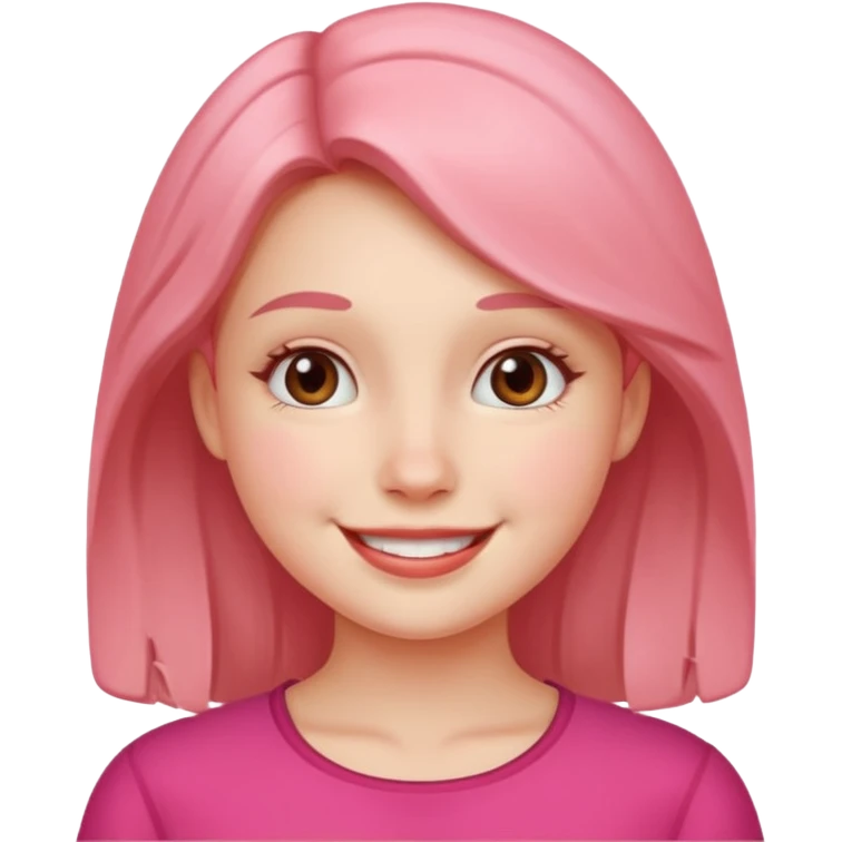 Girly girl emoji