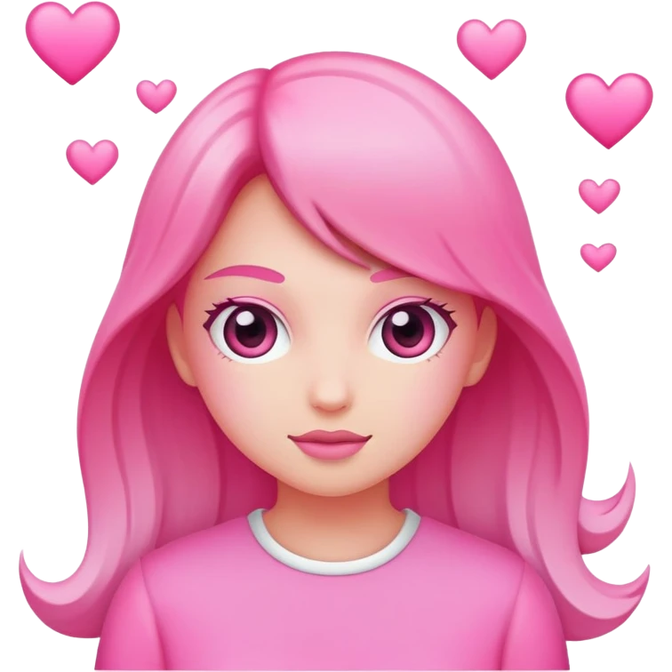 Pink pink pink emoji