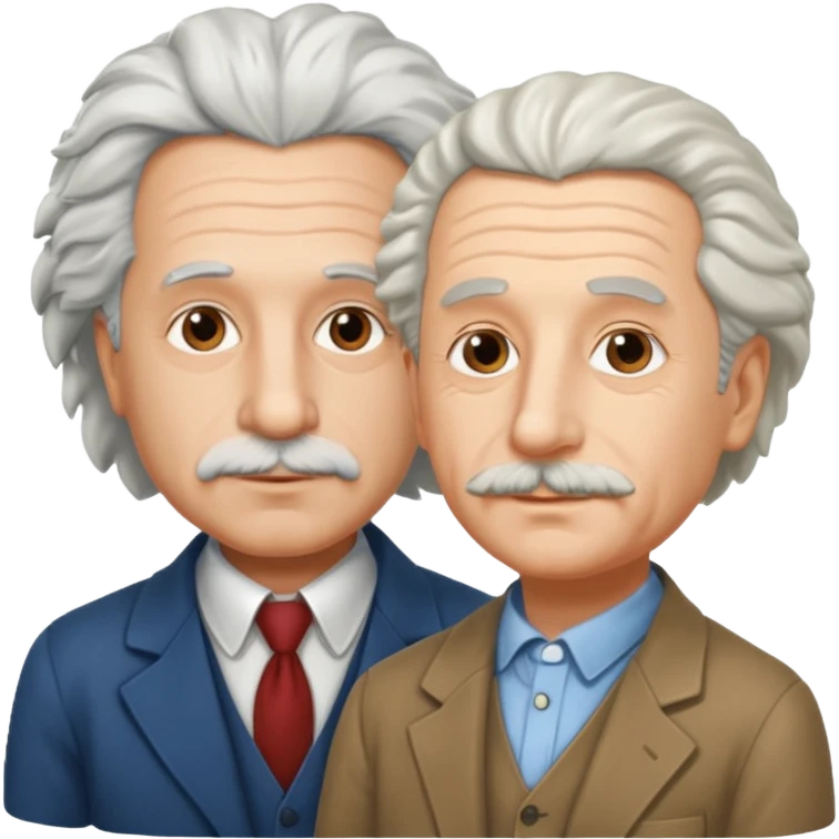 Epstien with einstien emoji