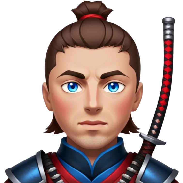 Fierce Samurai emoji