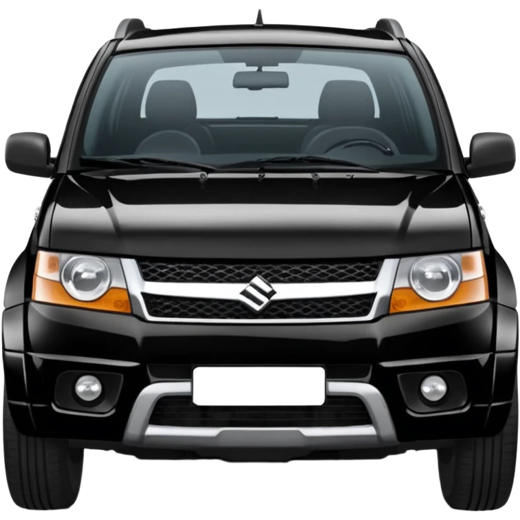 Suzuki grand vitara 2003 3 door black emoji