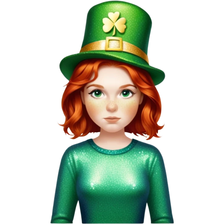 Sparkling Leprechaun emoji