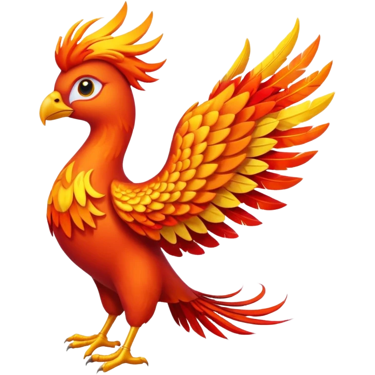 phoenix a cute one emoji