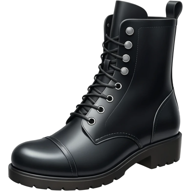 Black boots emoji