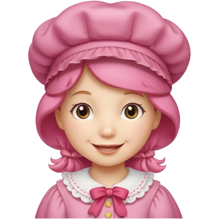 Çilek kız emoji