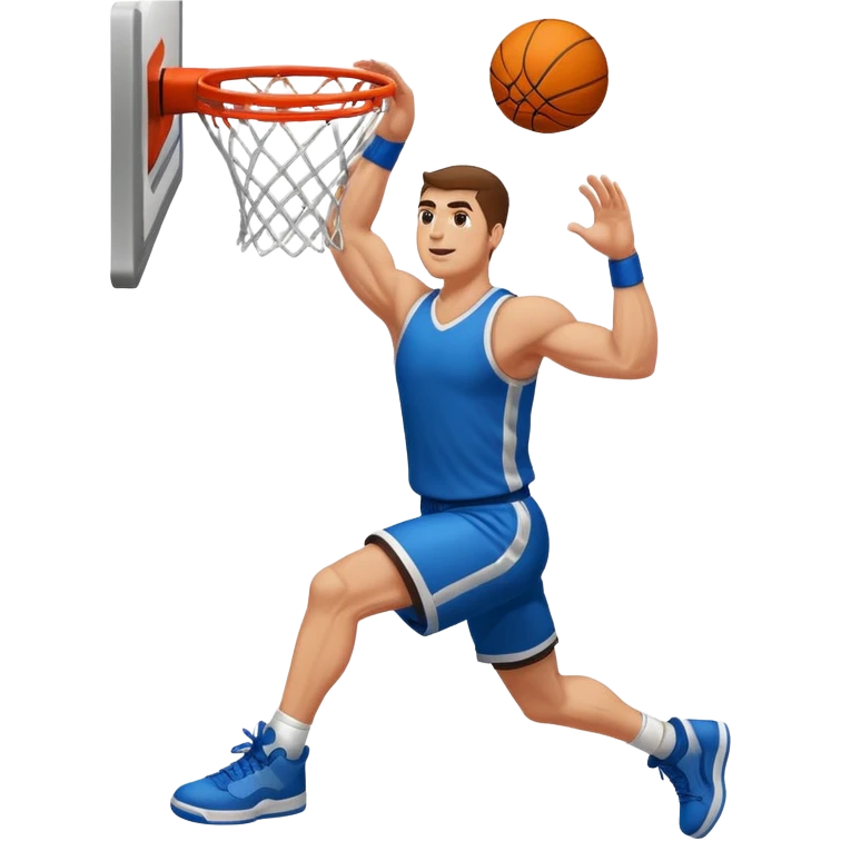 Basketball dunk  emoji