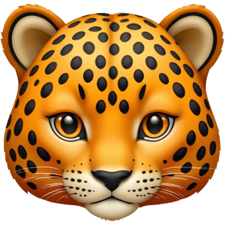 Leopard face 🐆  emoji