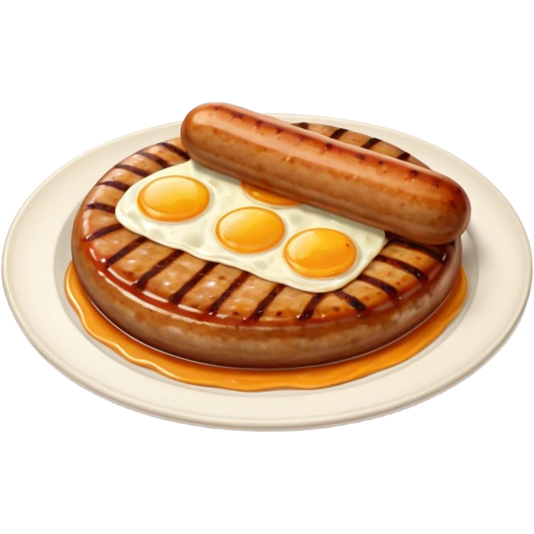 Breakfast sausage emoji
