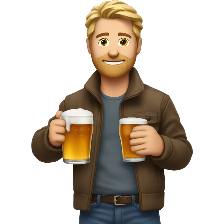 🍺🧍‍♂️ emoji
