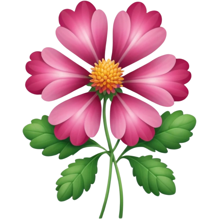Red clover  emoji
