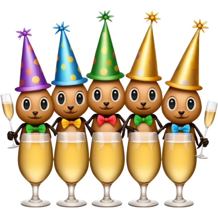 Bug party emoji