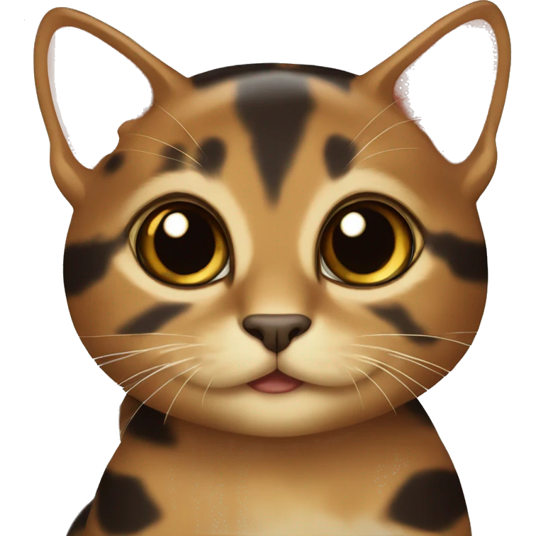 kitten tortoise shell emoji
