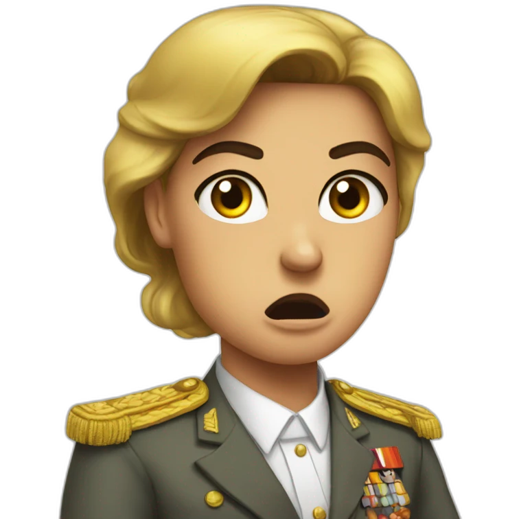 Sisi presented angry emoji