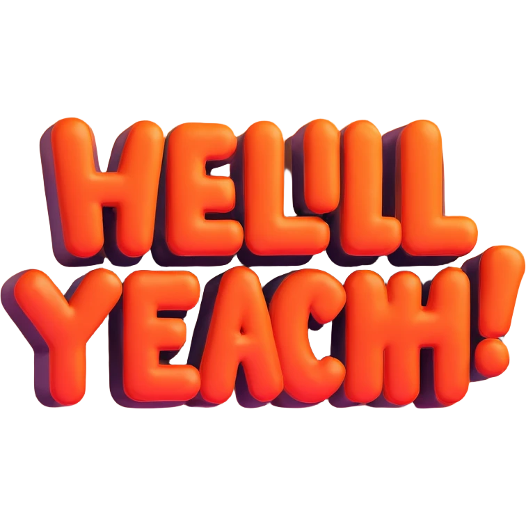 Hell yeah emoji
