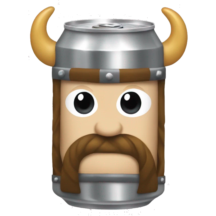 Viking soda can emoji