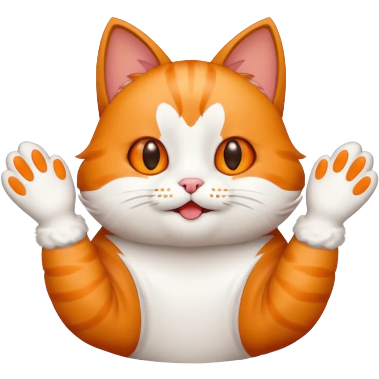 Cat clapping emoji