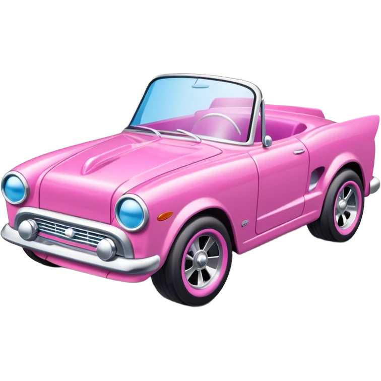 Машинка HotWheels розового цвета в классической упаковке HotWheels. emoji
