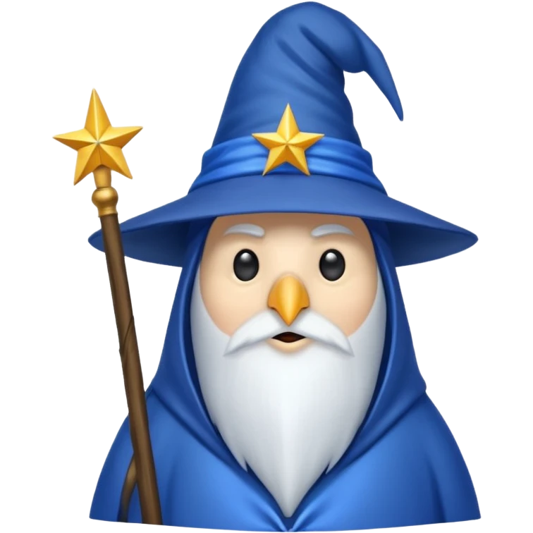 Penguin Wizard emoji