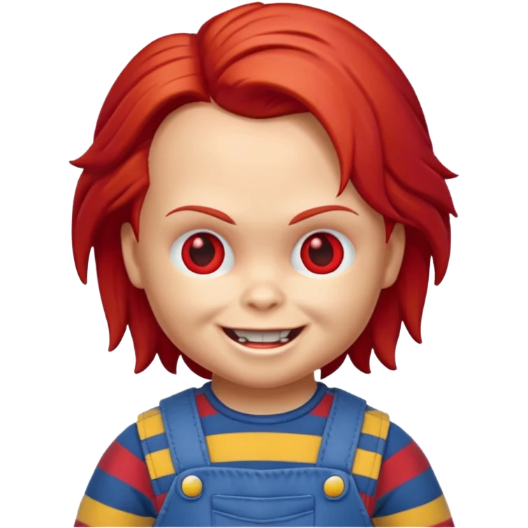 Un emojin de chuky emoji