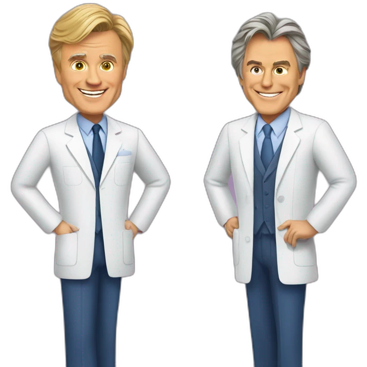 Pat Sajak and Dr Oz emoji