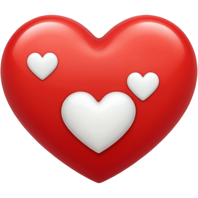 ❤️+🤍 emoji