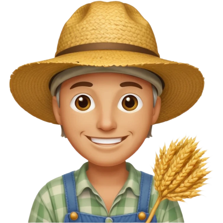 Farmer emoji