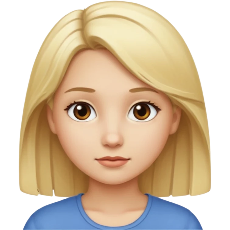only the girl on right only  emoji