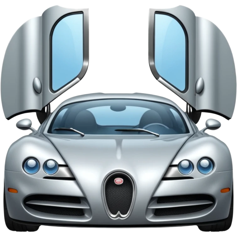 buggati doors open emoji