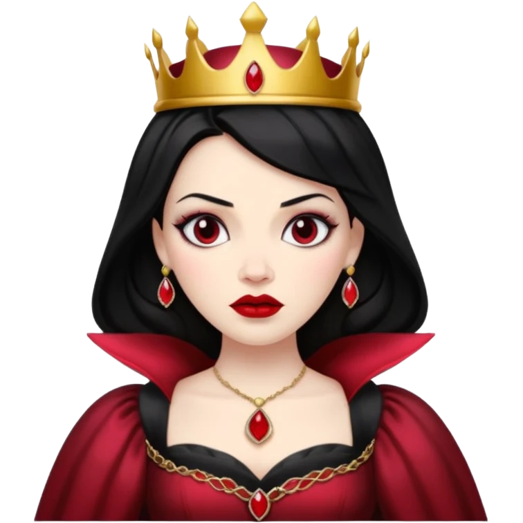 Snow white evil queen emoji