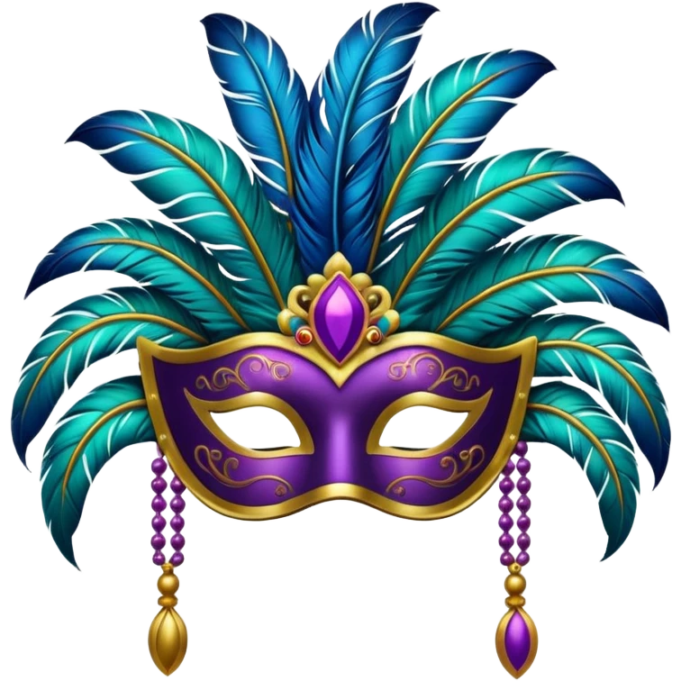 karnaval maskesi emoji