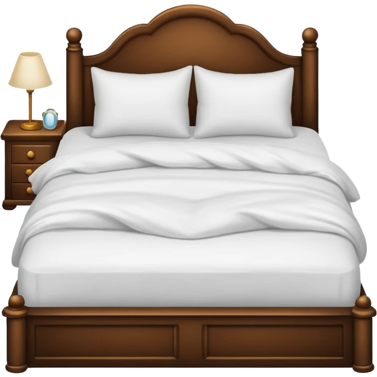 Cozy bed emoji