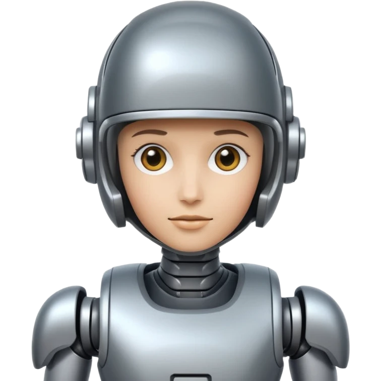 make it more robotic emoji