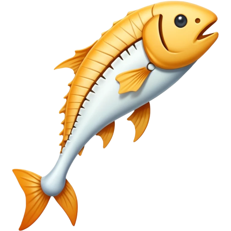 Fish bone emoji